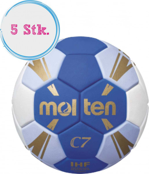 Kopie von Molten Handball H2C3500-BW, 5er - Set